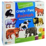 Ekta Mould and Paint Animals Playset - 8 Designs